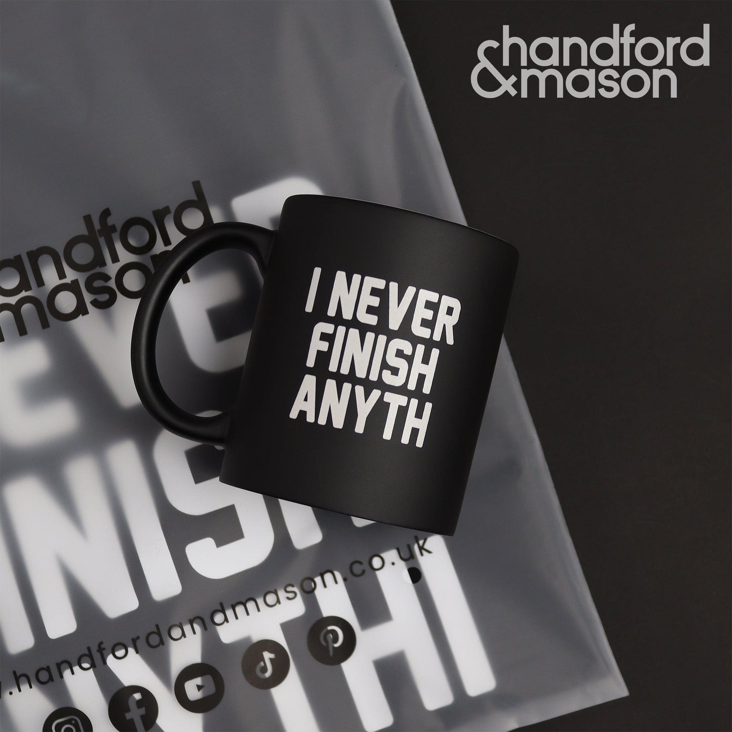 I Never Finish Anything Mug