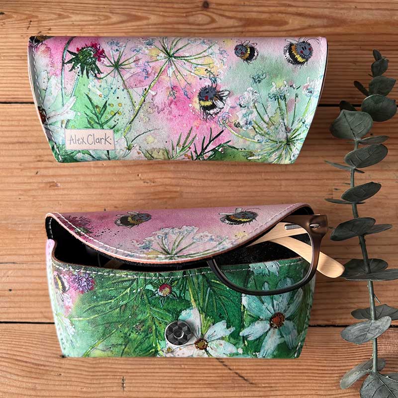 Bees in Summer Spectacle Case