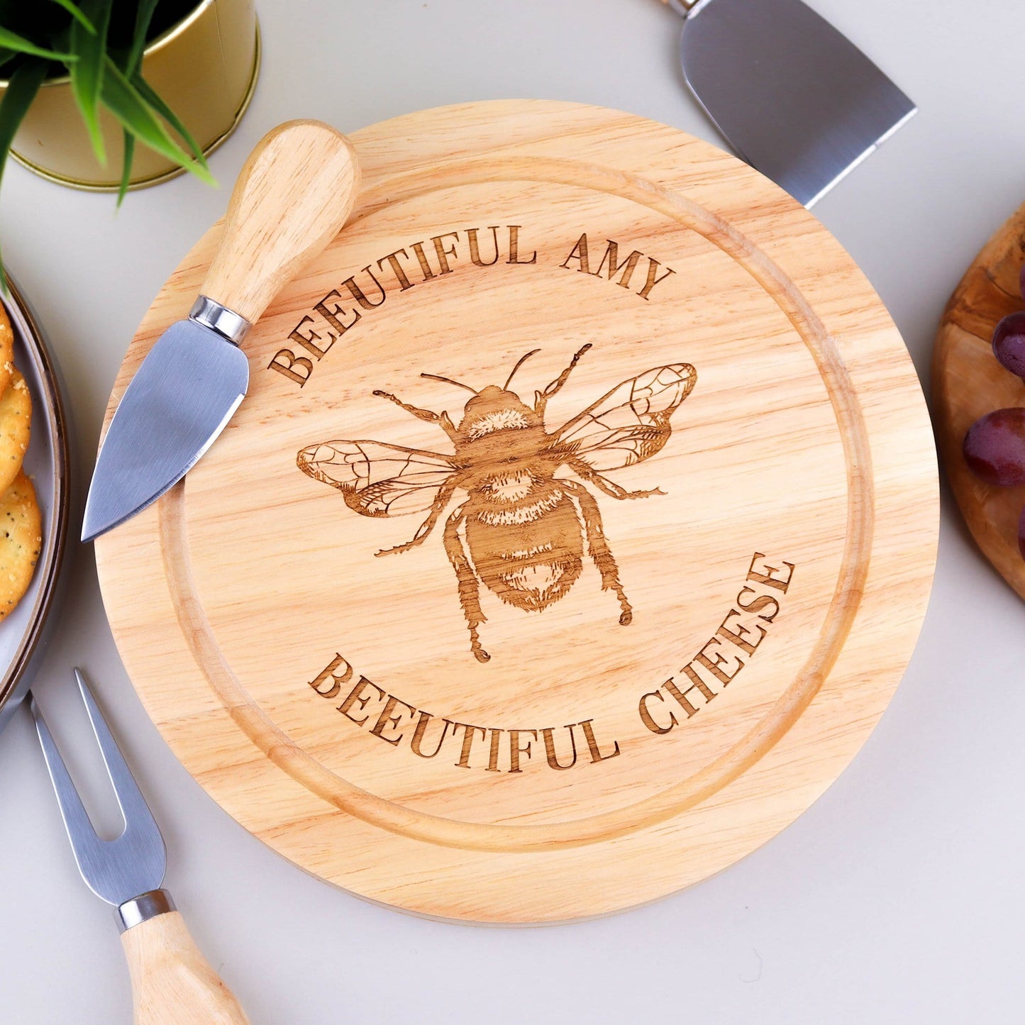 Bee-utiful Cheese Board