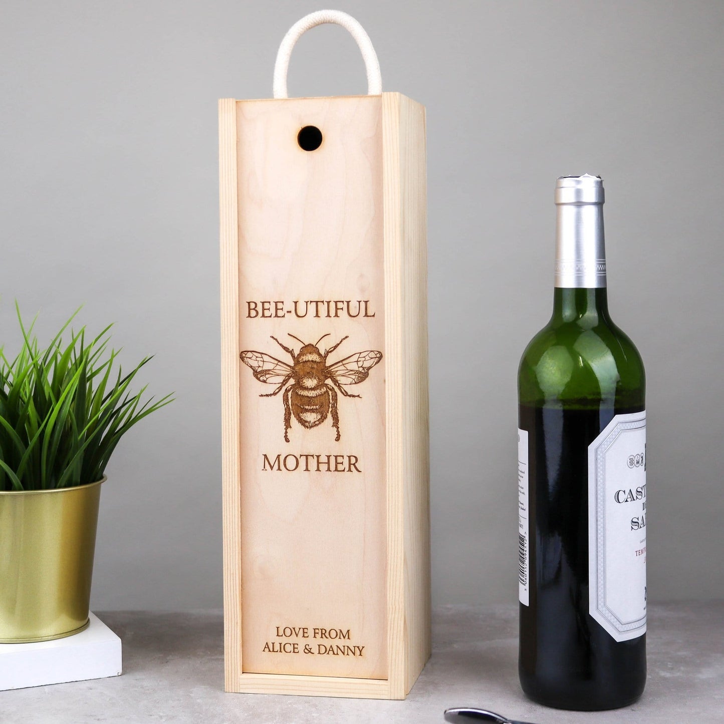 Bee-uitiful Wine Box