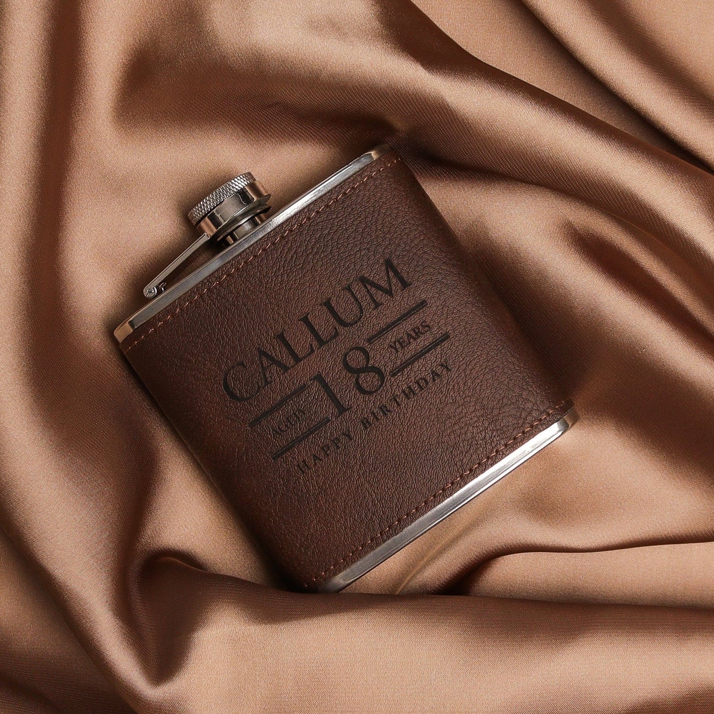 Birthday Year Personalised Hip Flask
