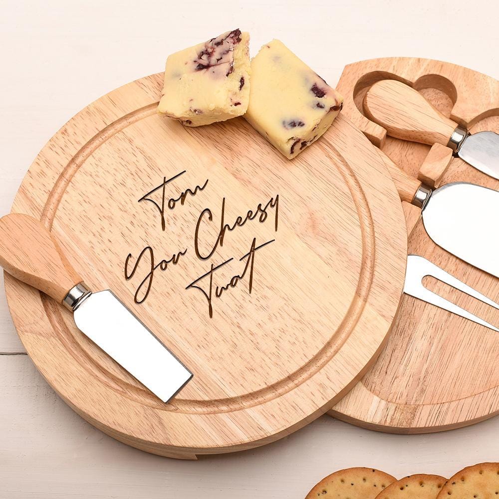 CHEESY T**T BOARD RND-OMG92