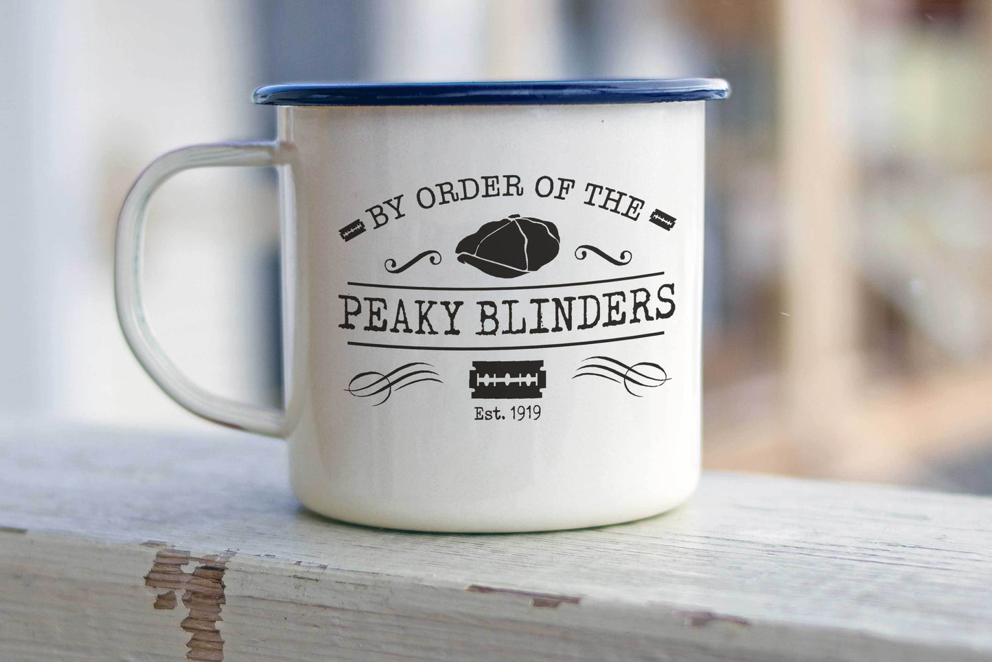 Peaky Blinders Enamel Mug