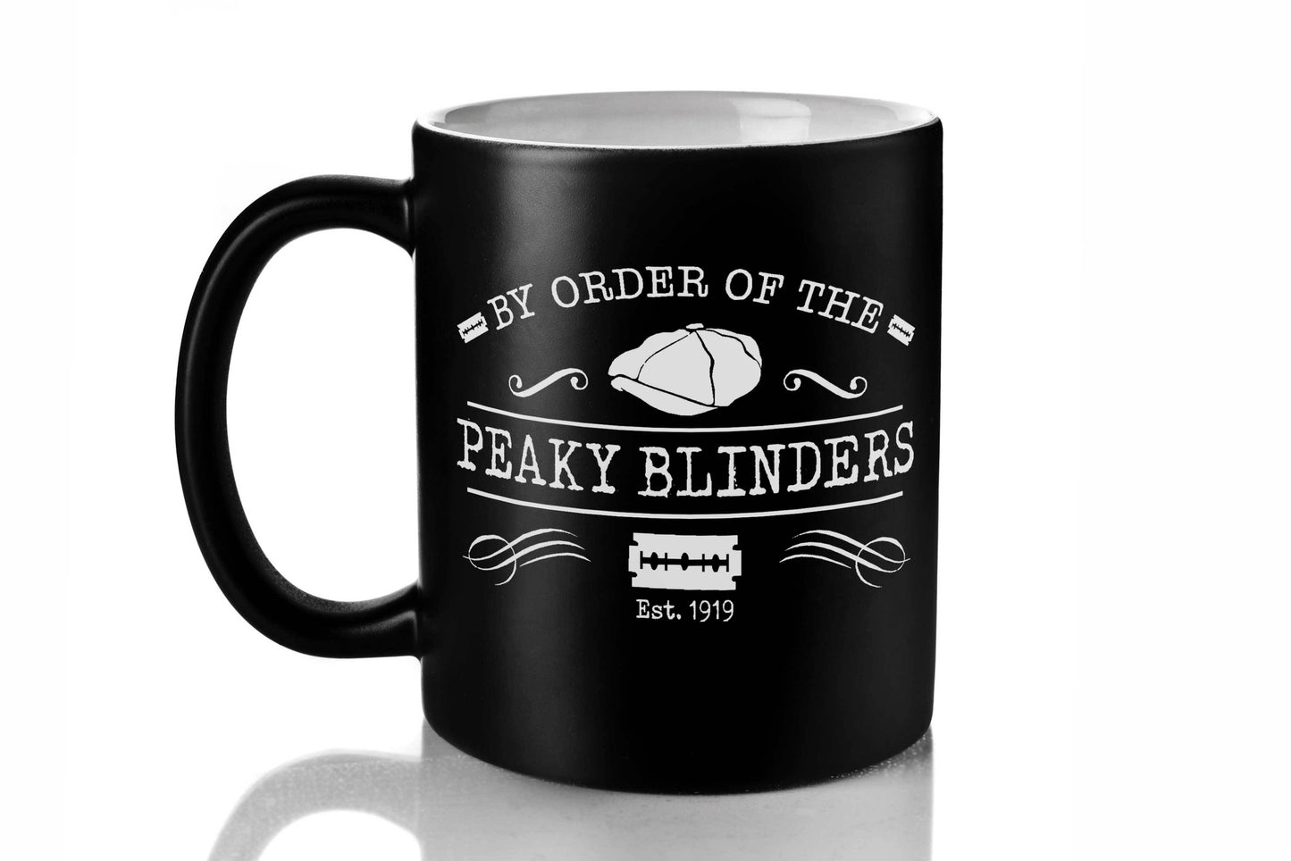 Peaky Blinders Matt Black Mug