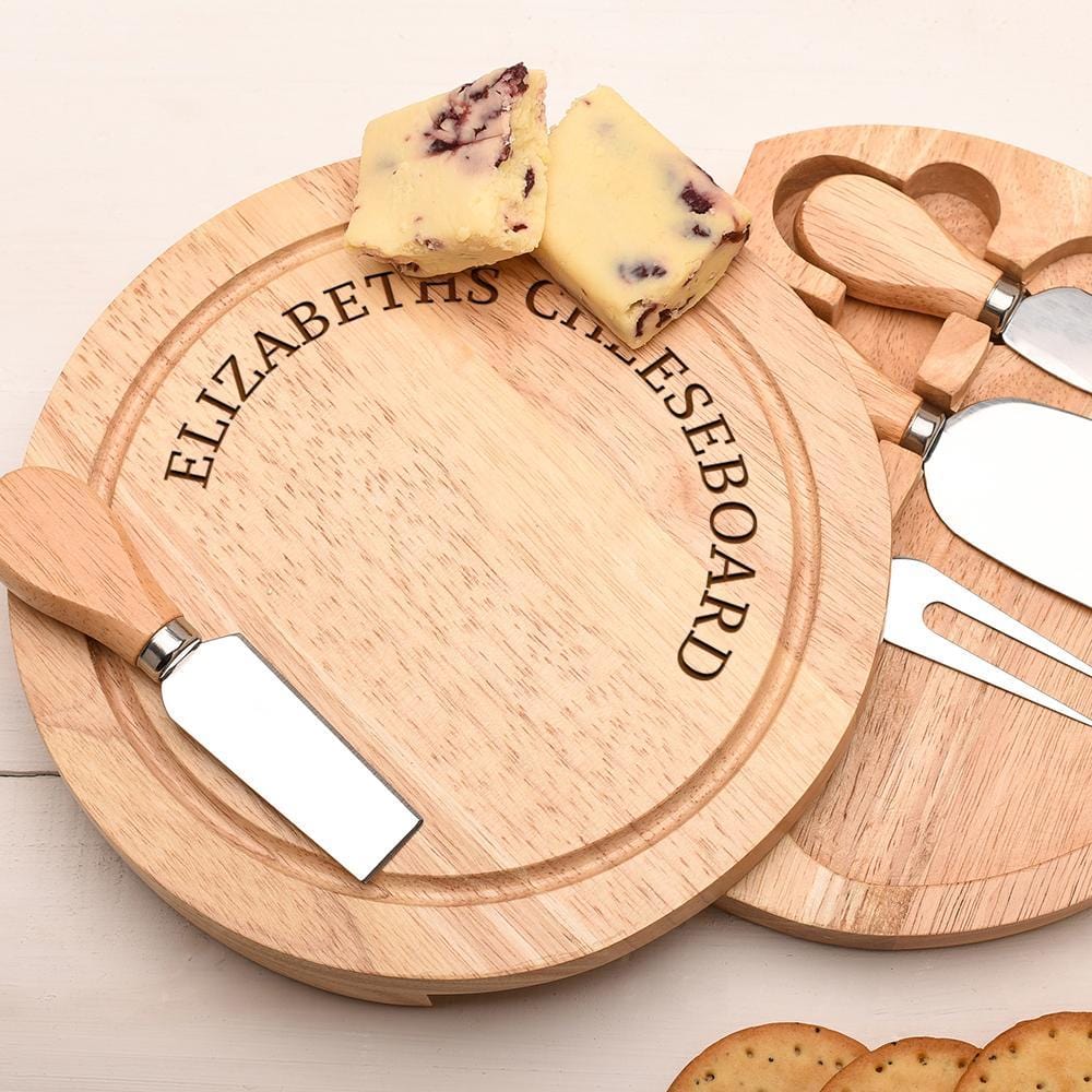 PERSONALISED CHEESE BOARD RND-OMG91