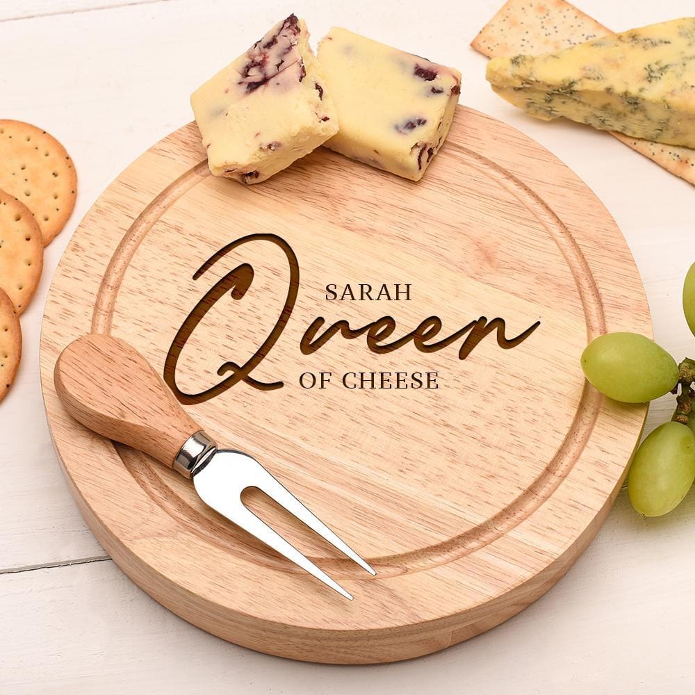 QUEEN OF CHEESE BOARD