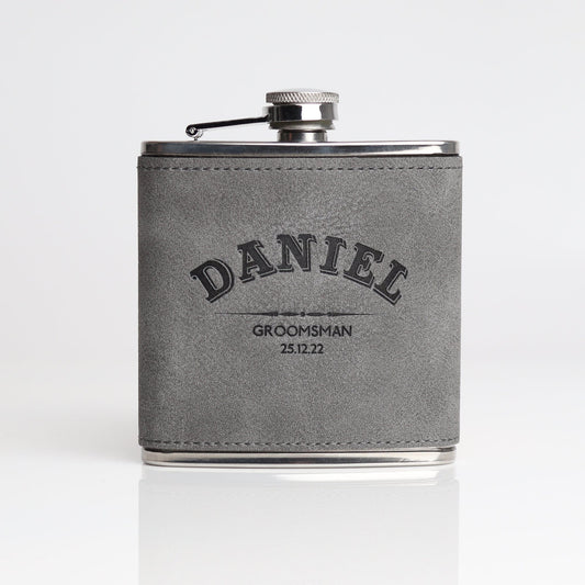 The Groomsmen Hip Flask