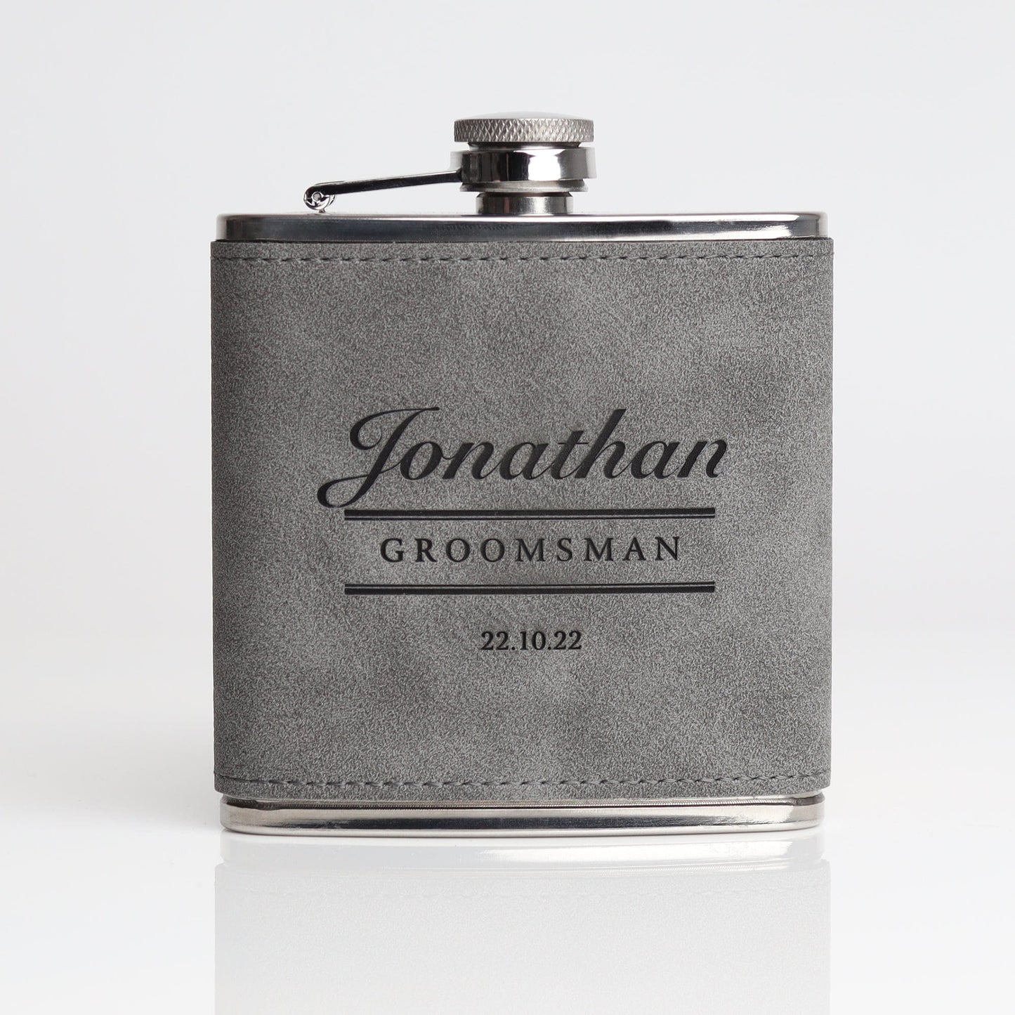 The Groomsmen Hip Flask