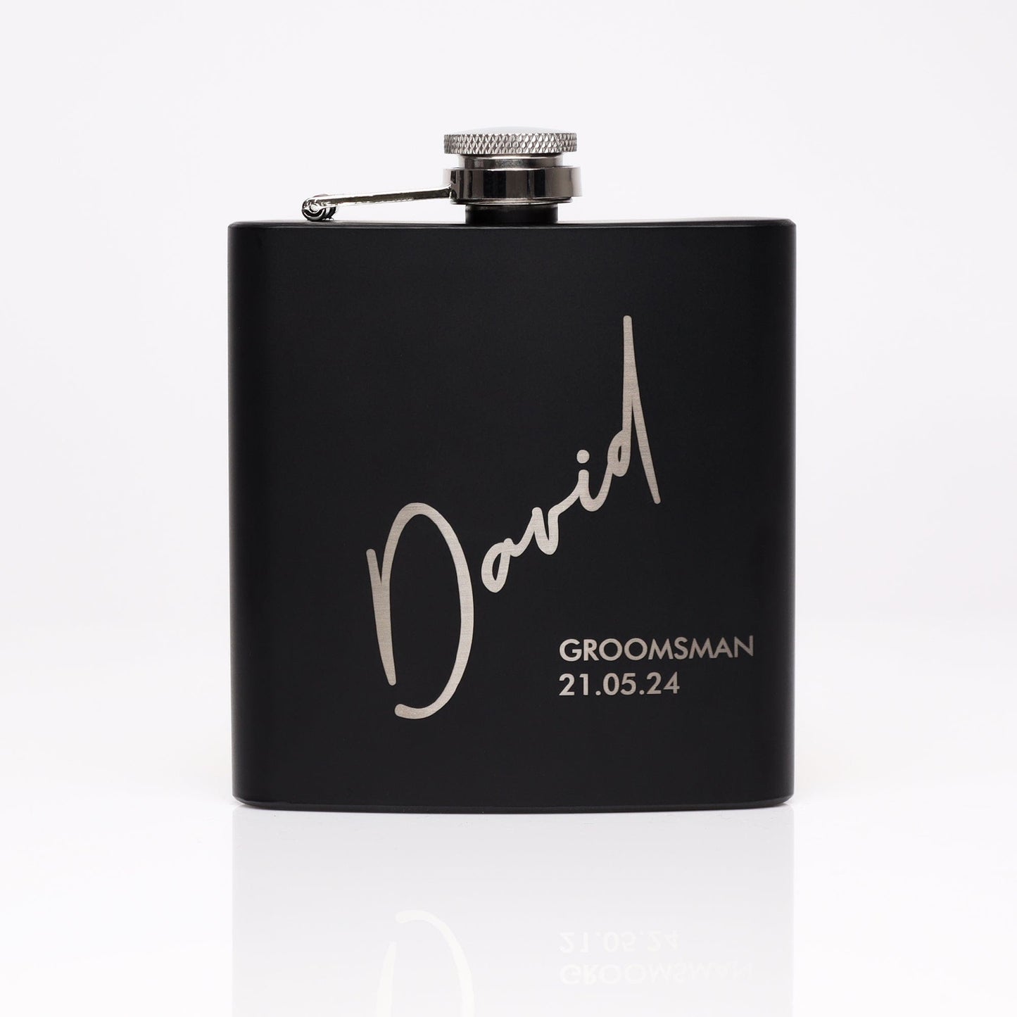 Signature Groomsman Hip Flasks