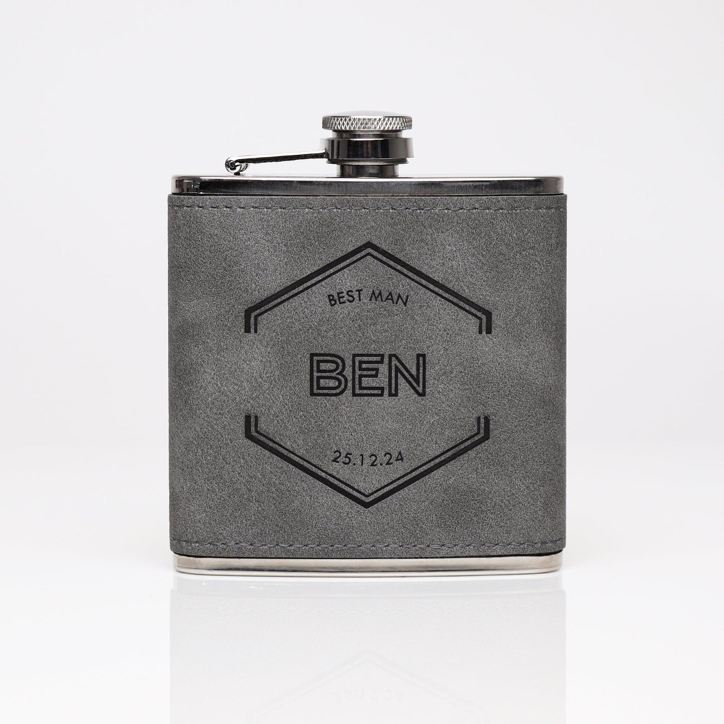 The Framed Hip Flasks
