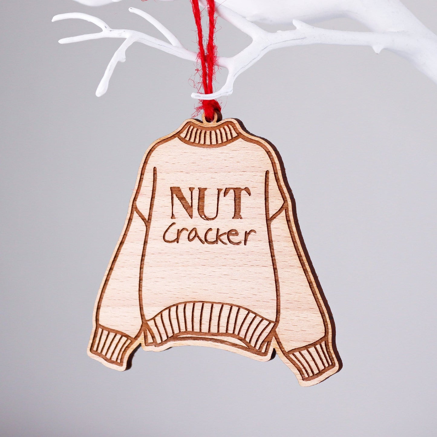 Nutcracker Christmas Jumper Decoration Personalise With A Message