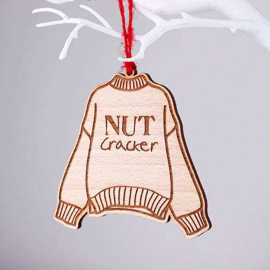 Nutcracker Christmas Jumper Decoration Personalise With A Message
