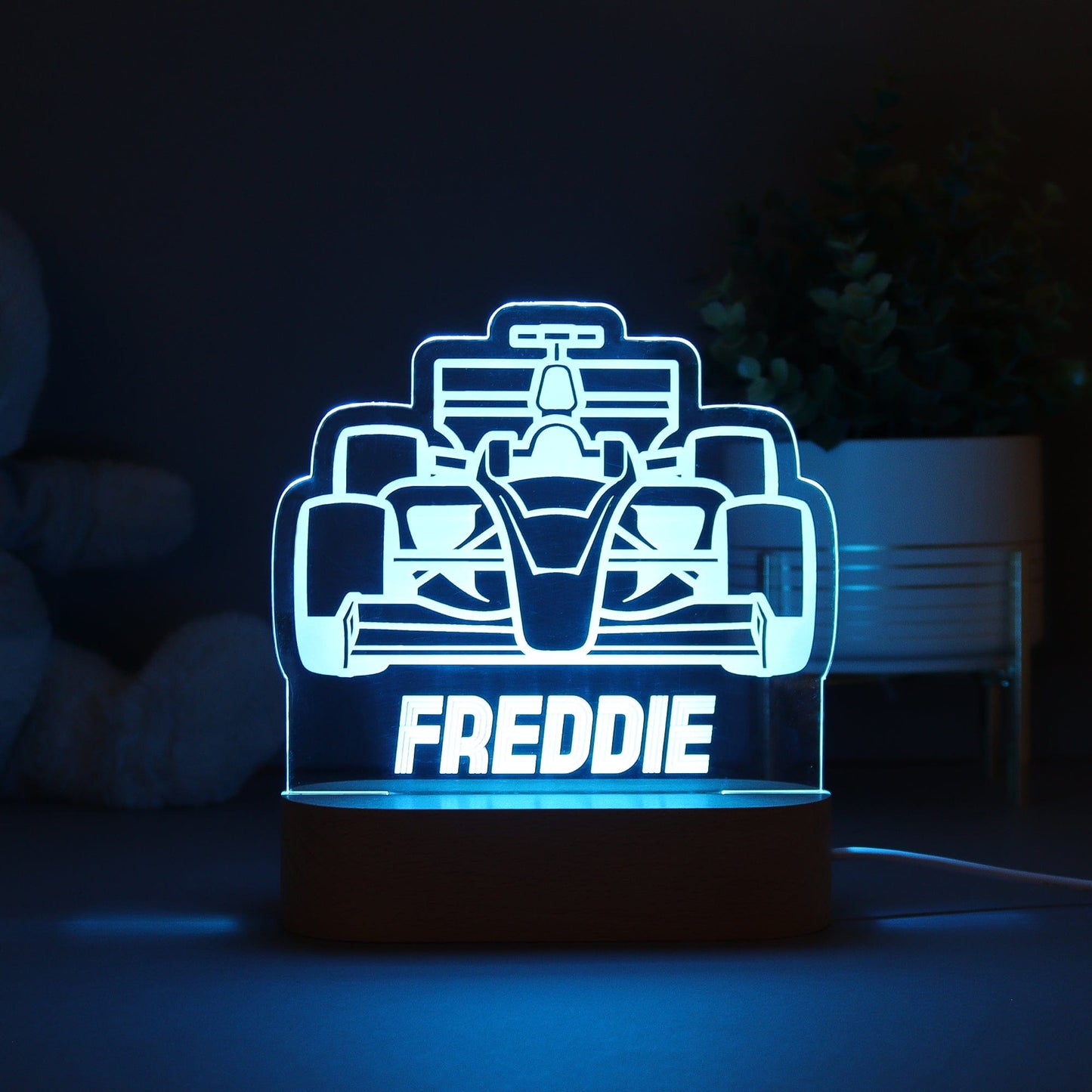 F1 Car Night Light