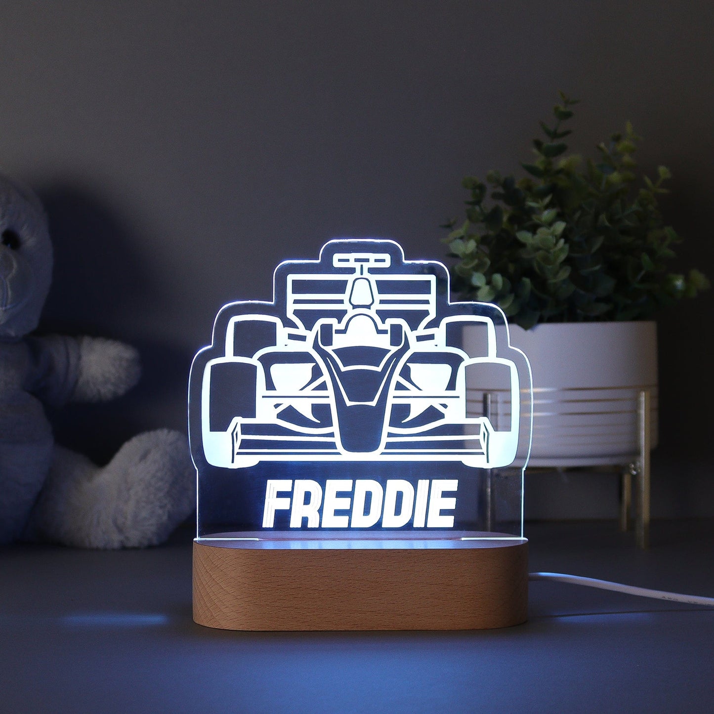 F1 Car Night Light