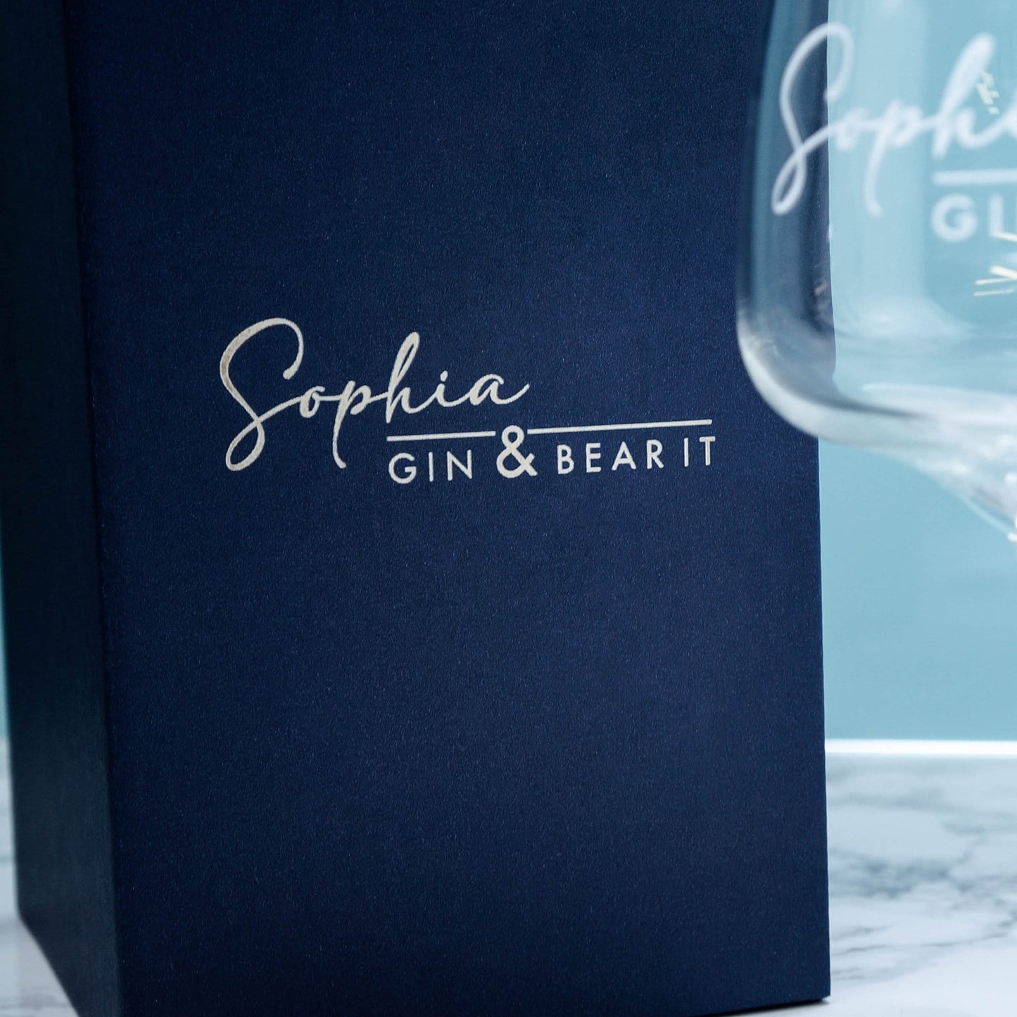 Gin & Bear It Glass