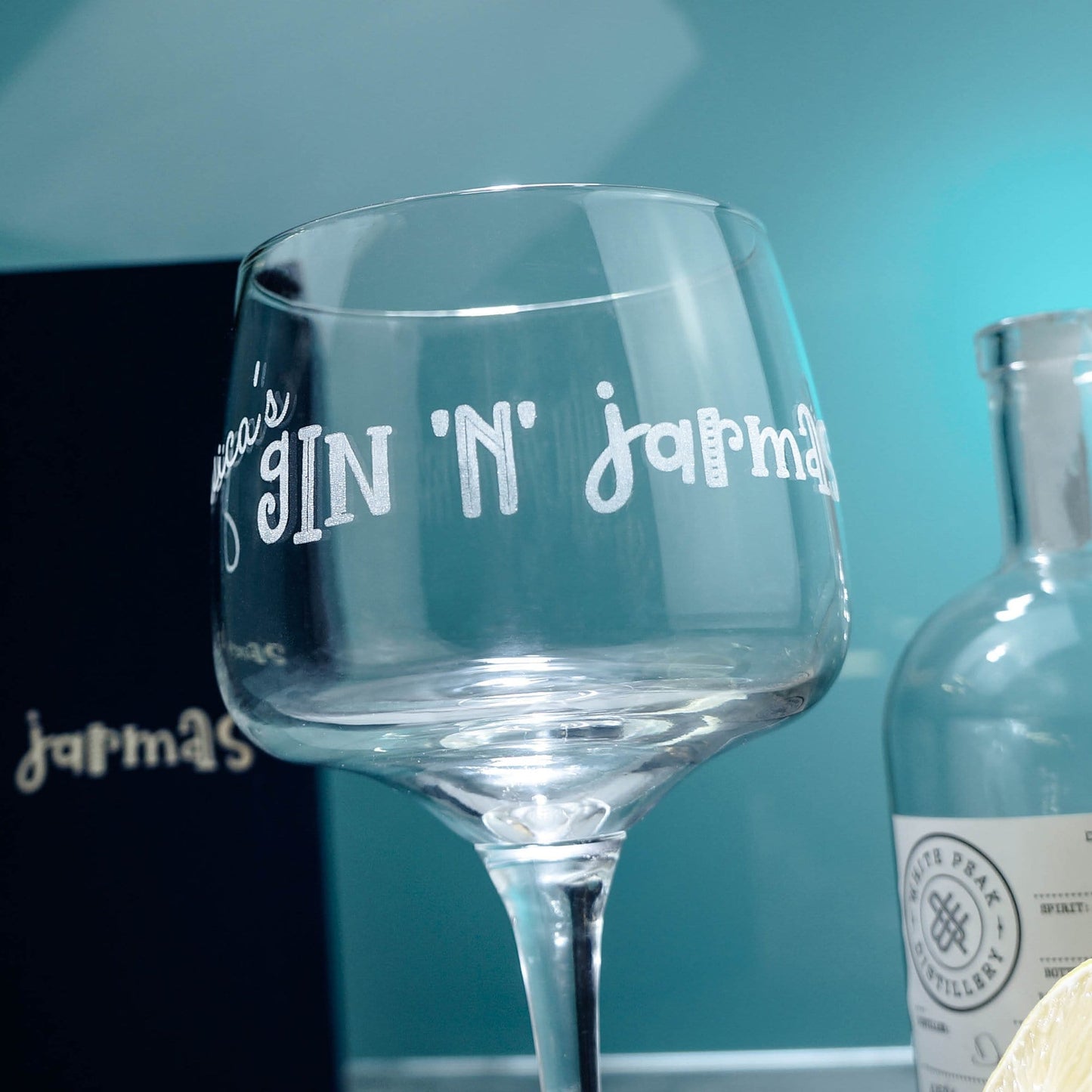 Gin 'N' Jarmas Glass