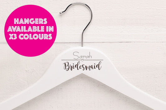 Personalised Wedding Hangers WH1