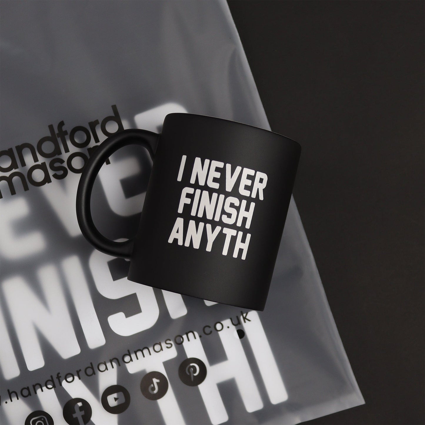 I Never Finish Anything Mug