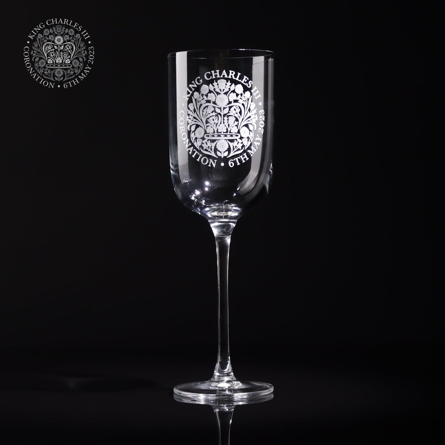 Coronation Wine Glass
