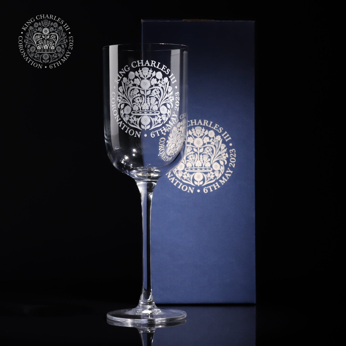 Coronation Wine Glass