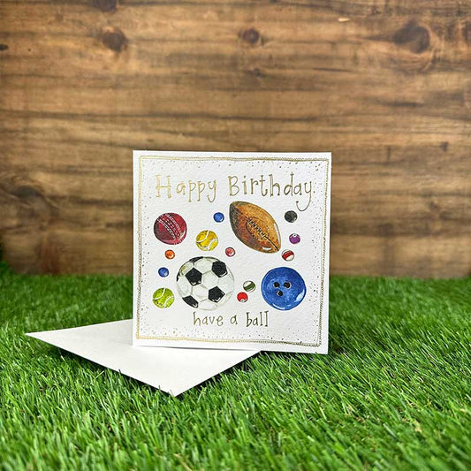 Have a Ball Sport Birthday Card