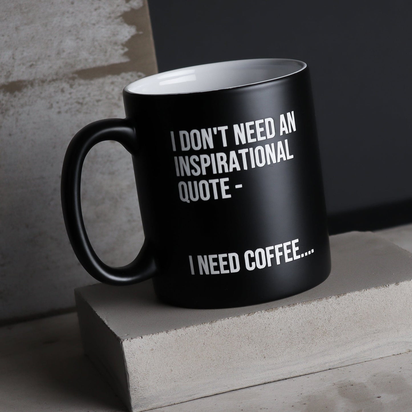 I Need Coffee Mug