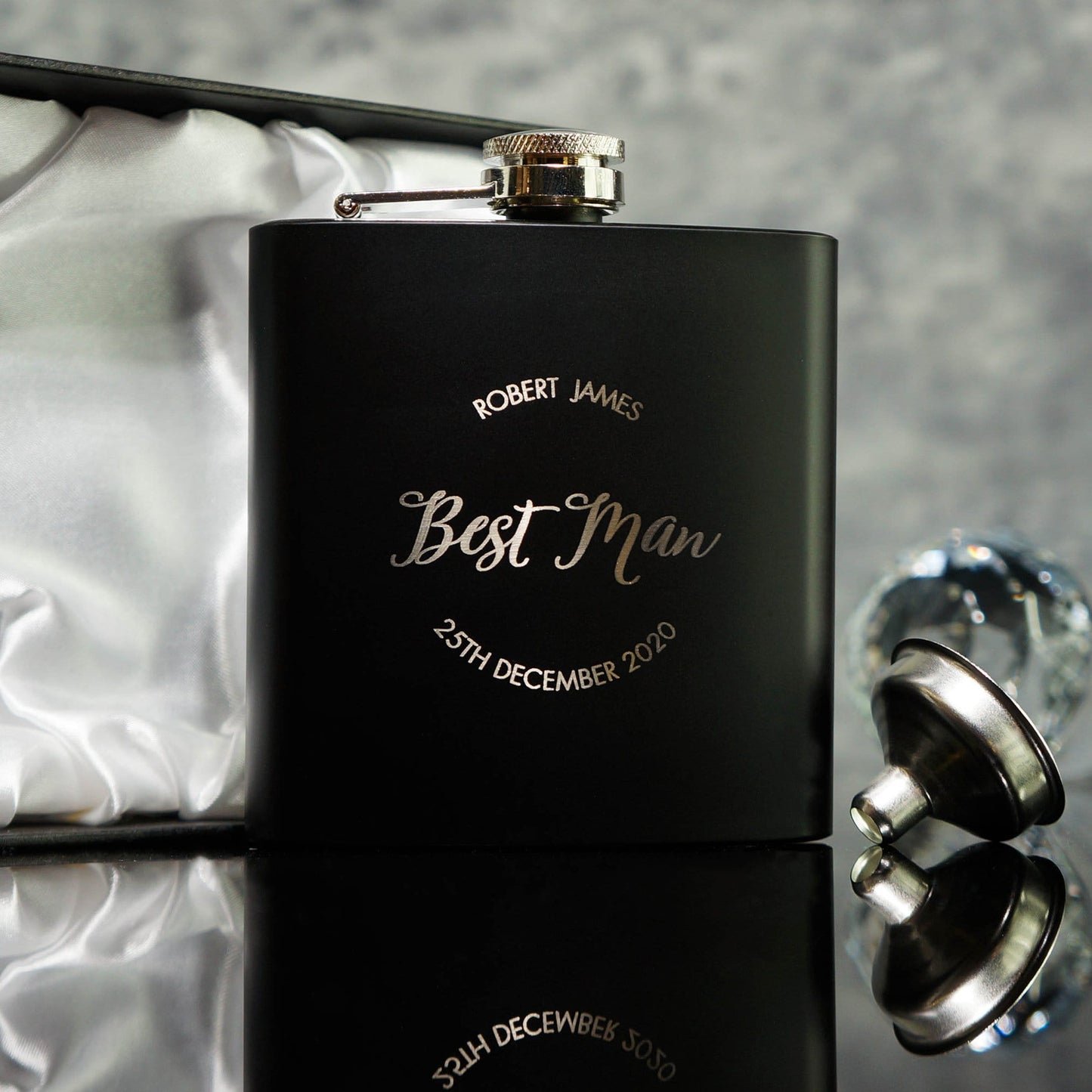 Classic Hip Flask Groomsmen Gift