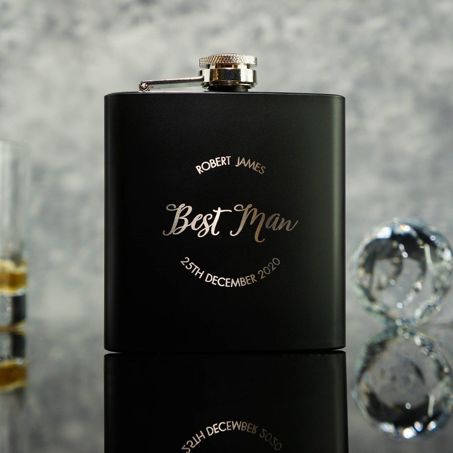 Classic Hip Flask Groomsmen Gift