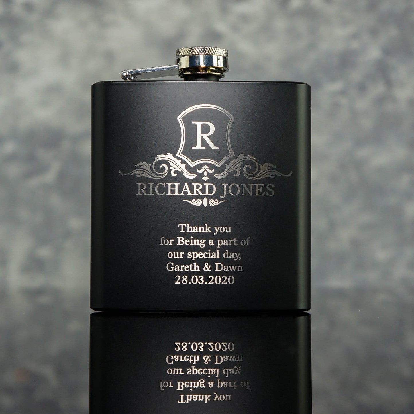 Classical Groomsmen Flasks