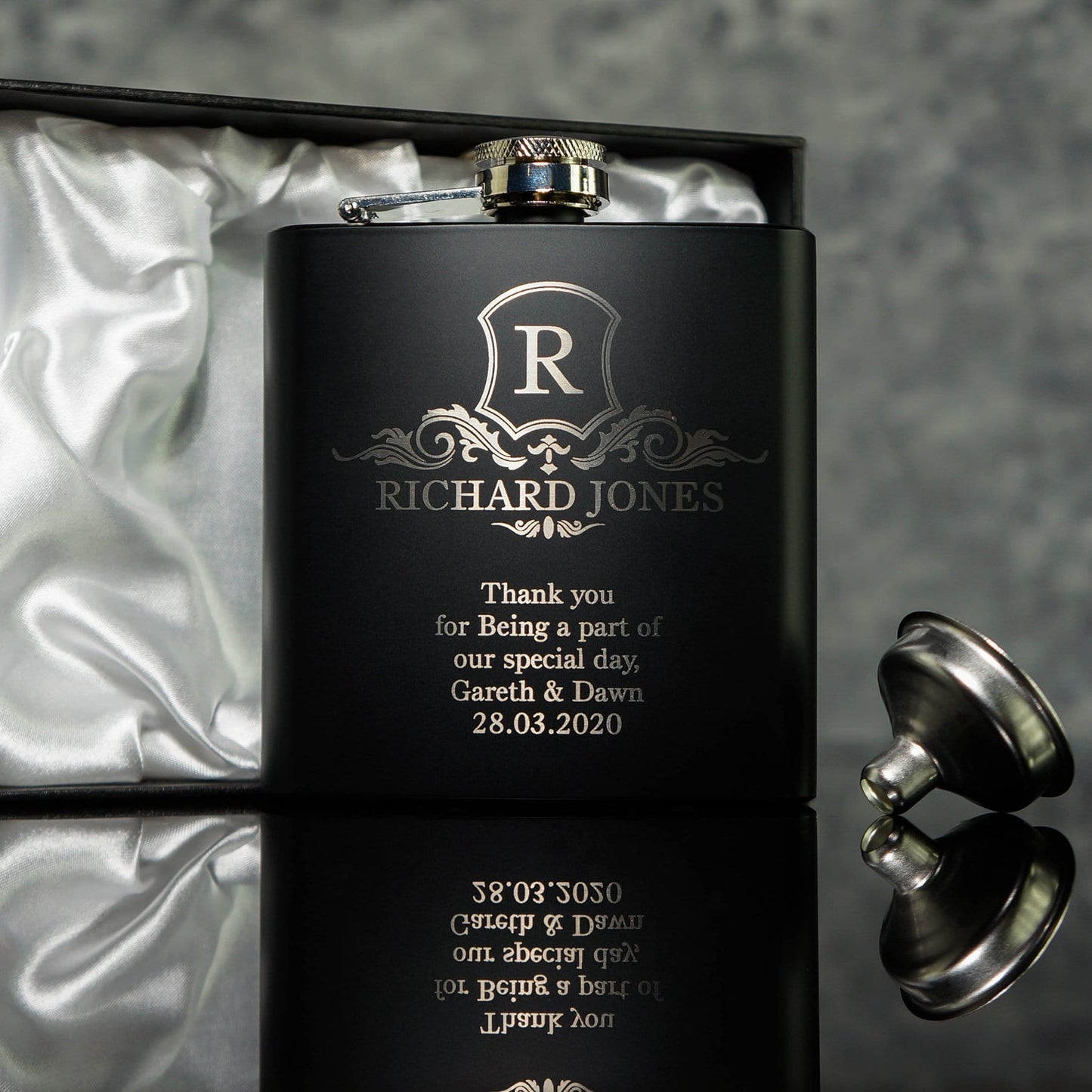 Classical Groomsmen Flasks