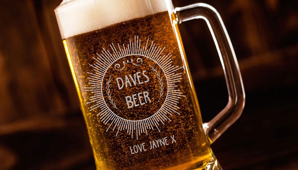 Star Burst Beer Tankard