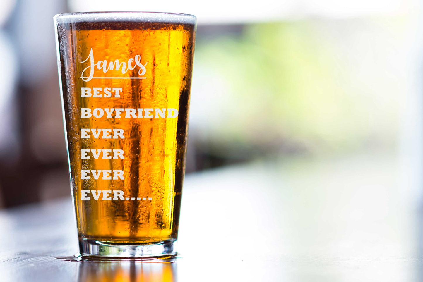 Best Boyfriend EVER Pint Glass