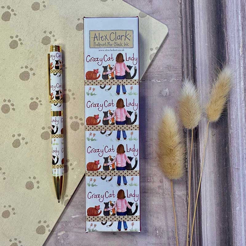 Crazy Cat Lady Ballpoint Pen