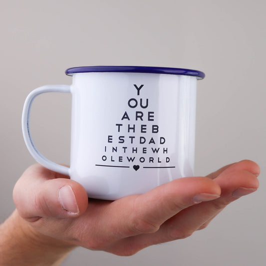 Best Dad Enamel Mug
