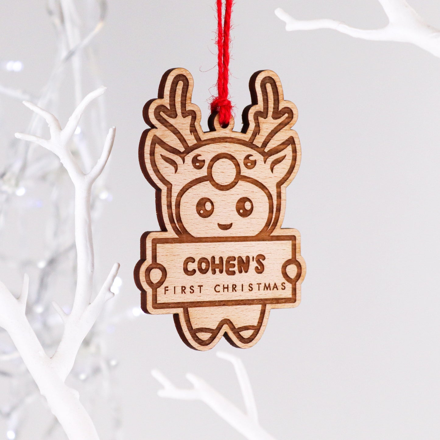 My First Rudolph Christmas Decoration