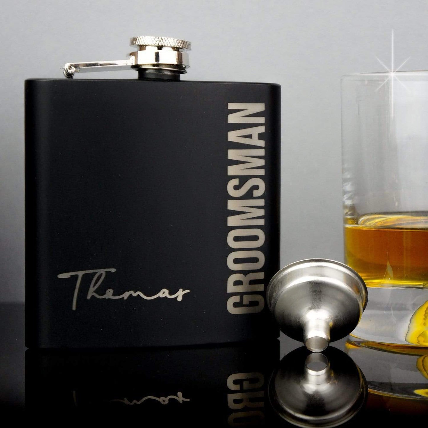 Futura Groomsman Hip Flasks