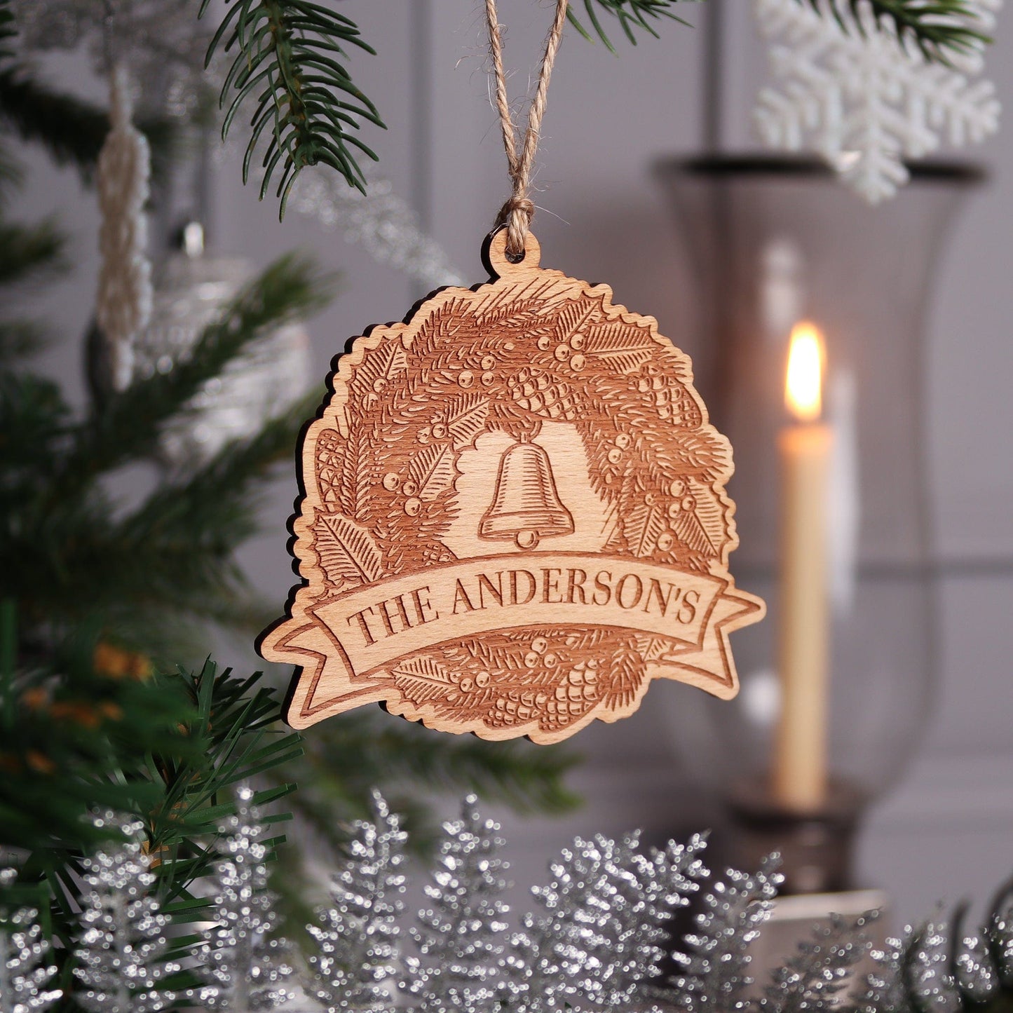 The Family Wreath Christmas Decoration