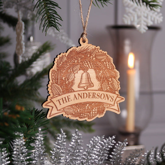 The Family Wreath Christmas Decoration