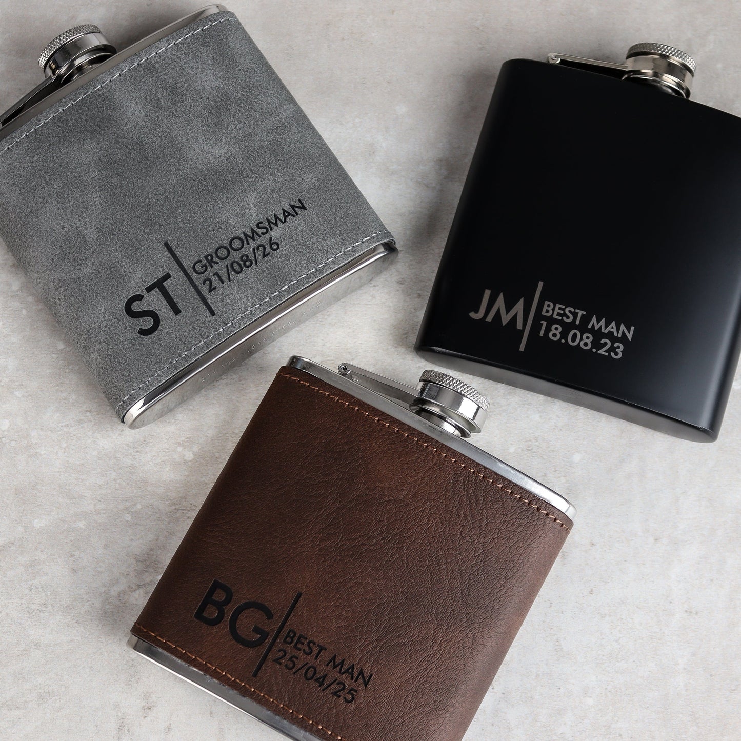 Groomsmen Hip Flasks