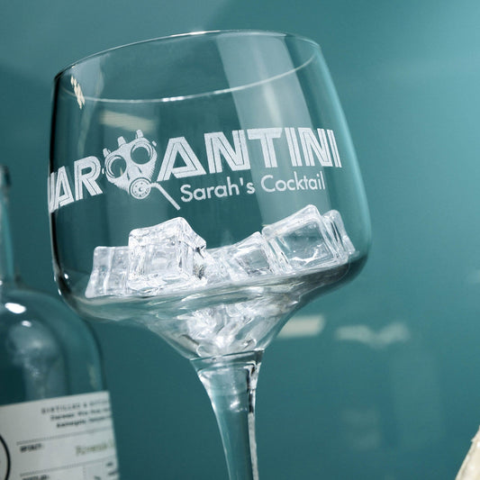 Quarantini Glass