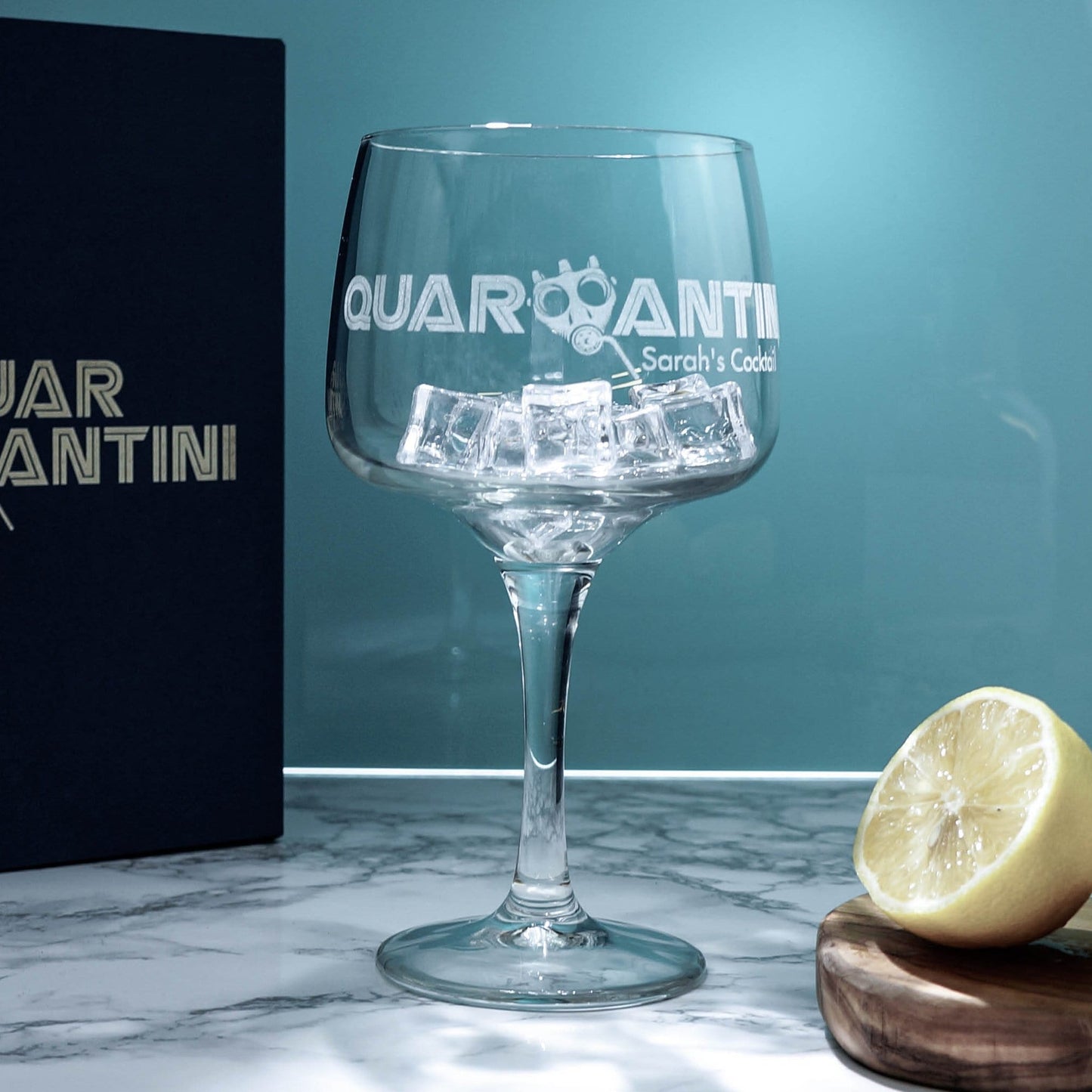 Quarantini Glass