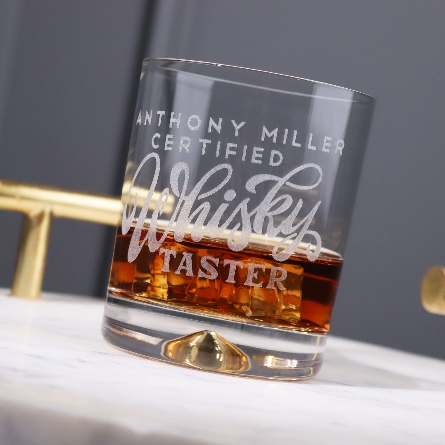 Certified Whiskey Taster Tumbler