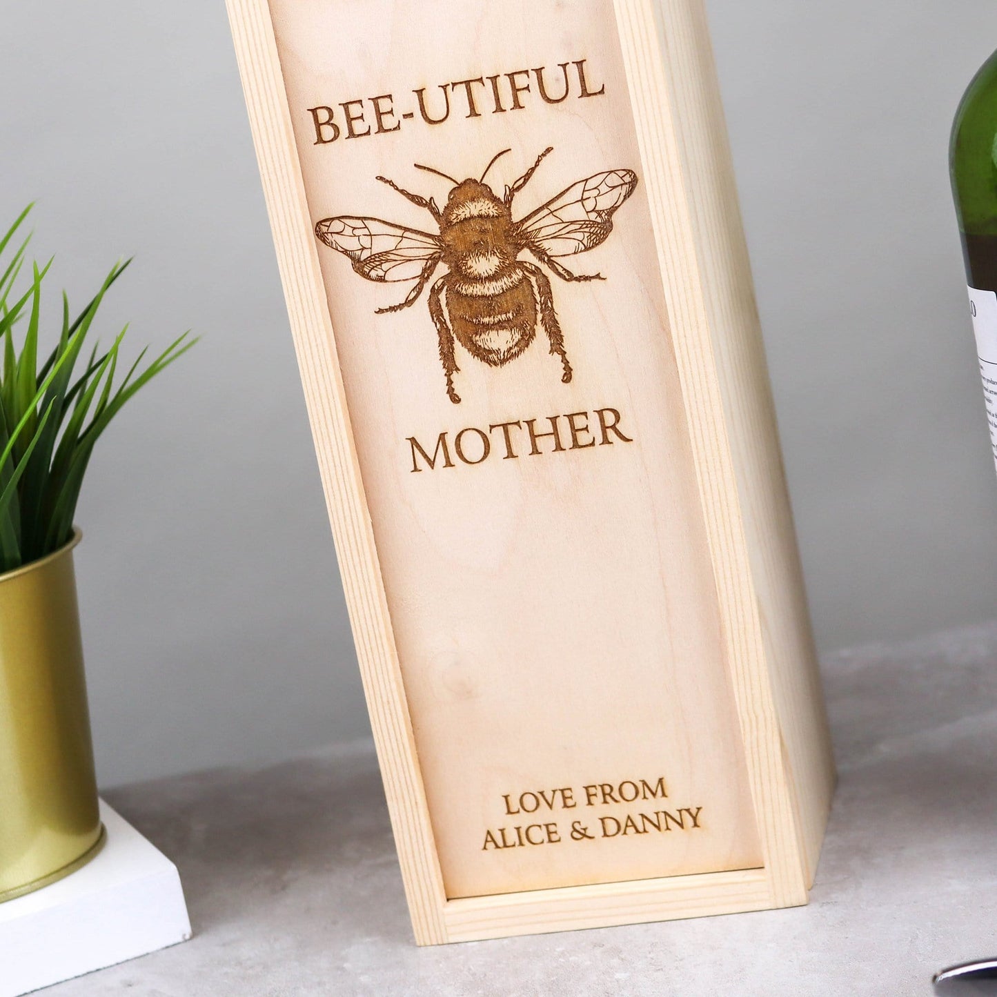 Bee-uitiful Wine Box