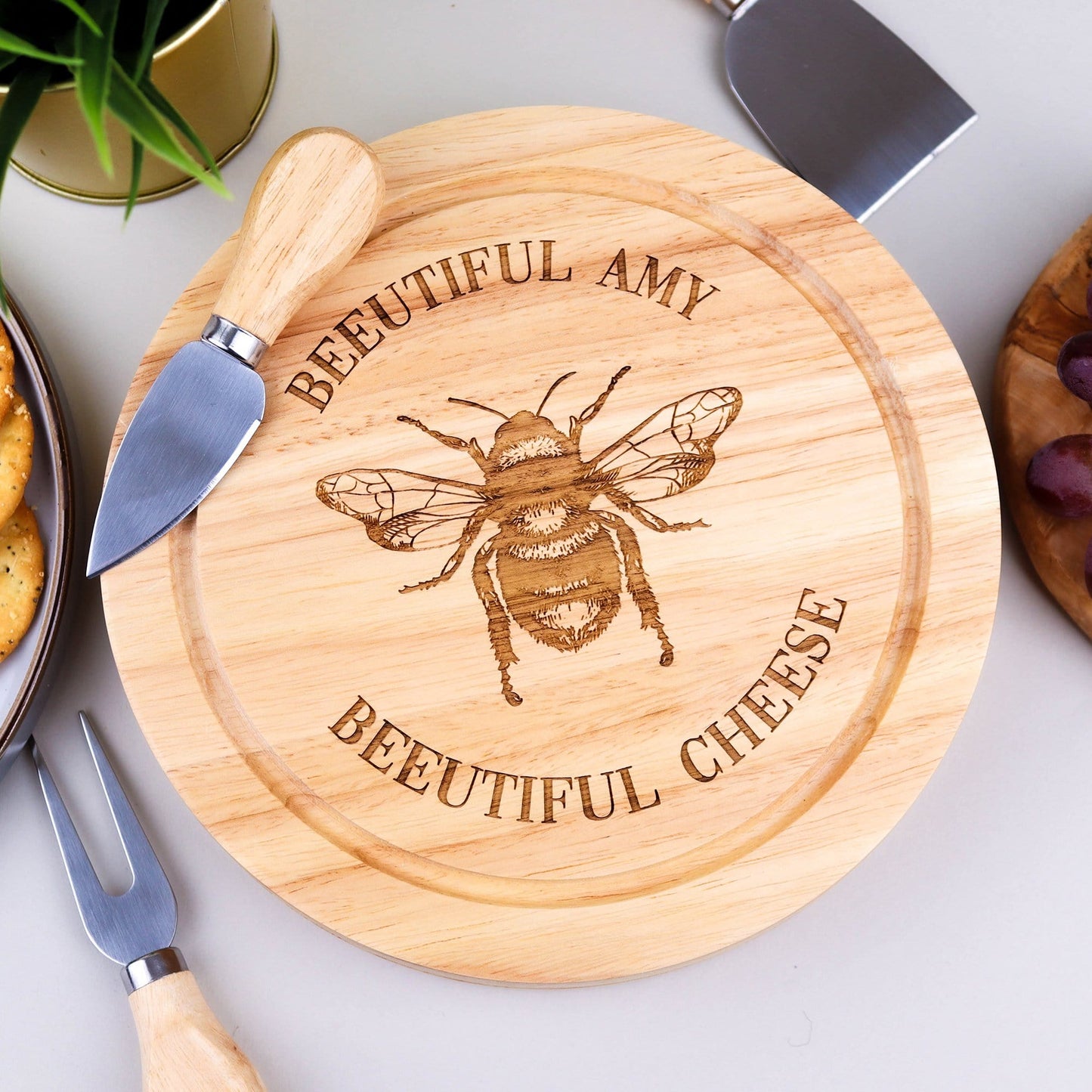 Bee-utiful Cheese Board