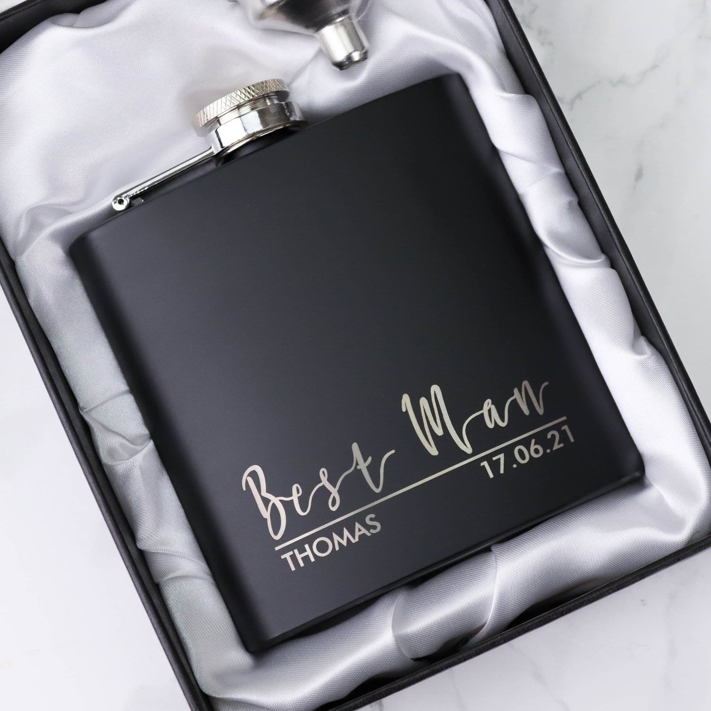 Classic Groomsmen Hip Flasks