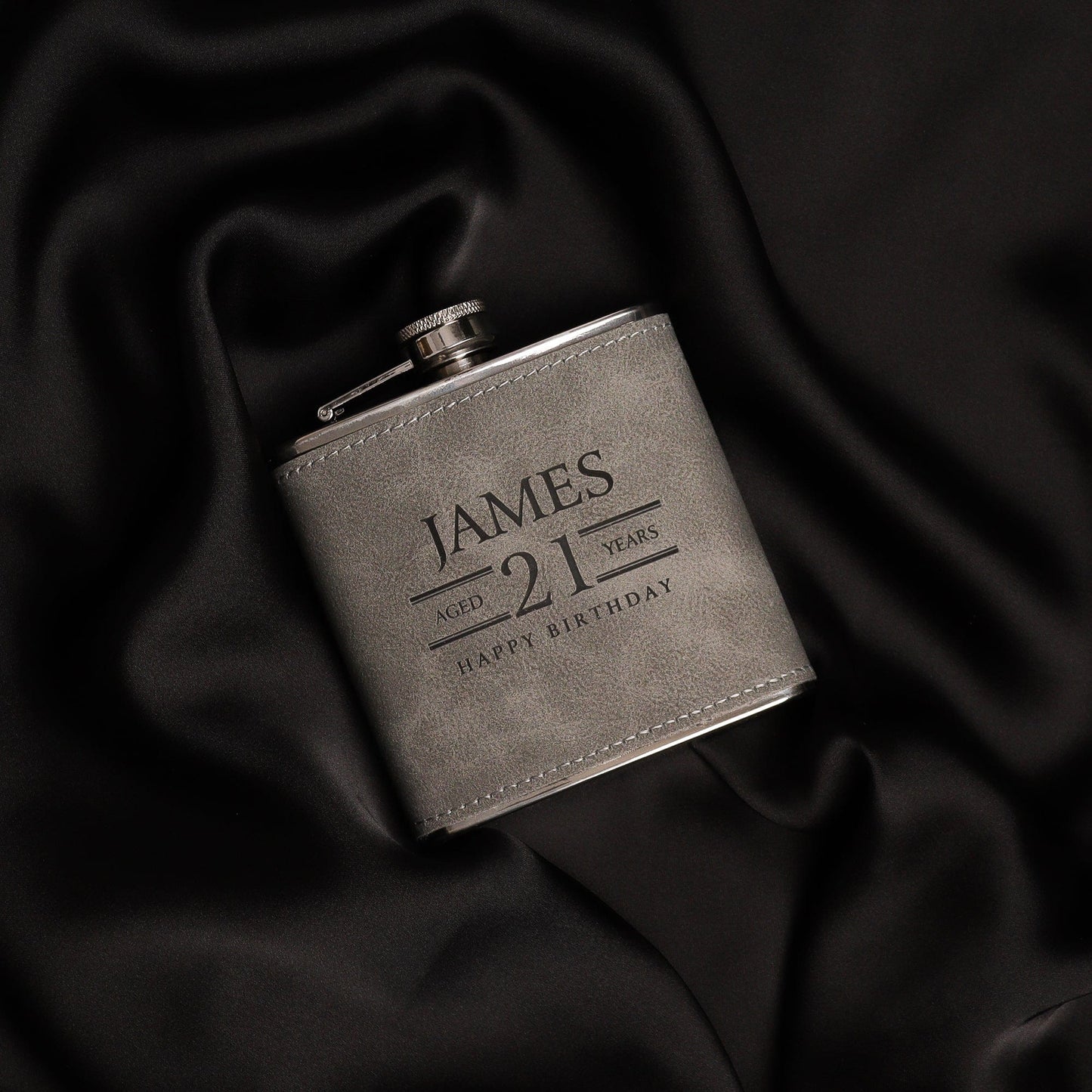 Birthday Year Personalised Hip Flask