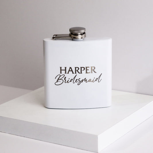 The Bridesmaids Hip Flasks No.9