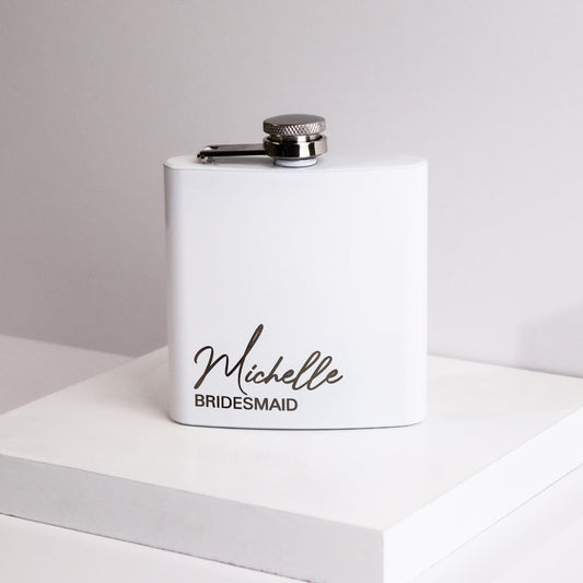 The Bridesmaids Hip Flasks No.6
