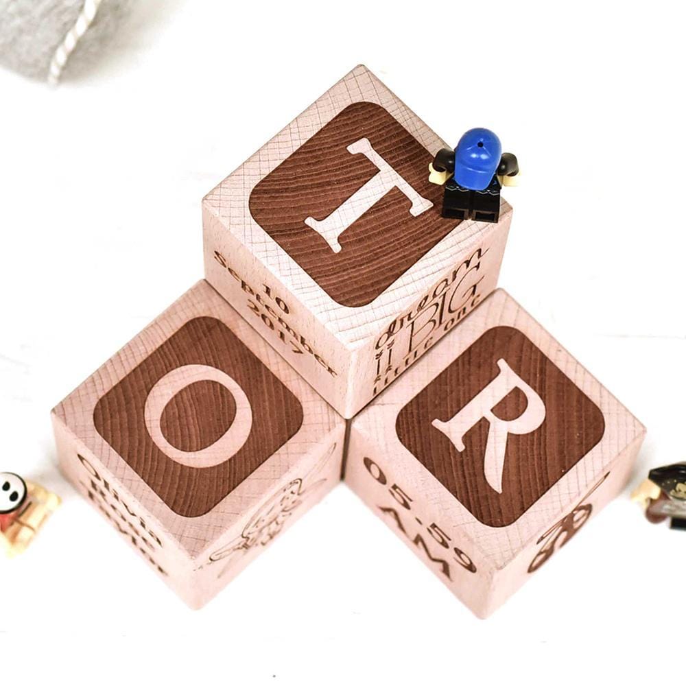 Large Wooden Building Blocks 6cm X 6cm