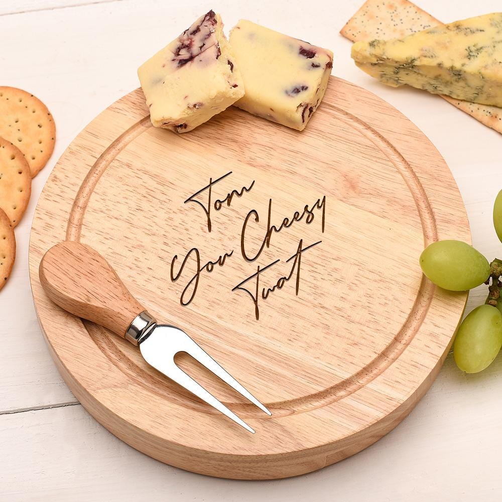 CHEESY T**T BOARD RND-OMG92
